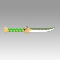 The Seven Deadly Sins Meliodas Lost Bane Sword Cosplay Weapon - Thumbnail 3