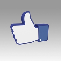 Facebook Like Sign - Thumbnail 5
