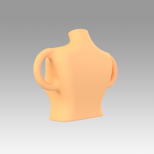 Vase female breast 3D Print 369186