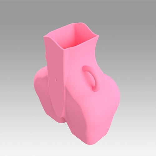 Vase Womens Hips 3D Print 369197