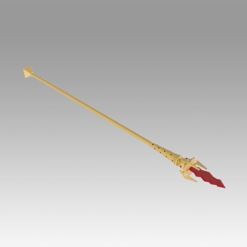 World of Warcraft WOW Blood Elf Mage Staves Cosplay Weapon Prop 3D Print 369205