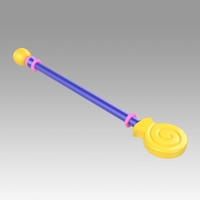 Yu Gi Oh 33 Yugioh Dark Magician Girl Staves Cosplay Weapon Prop - Thumbnail 4