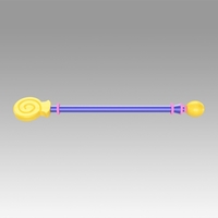 Yu Gi Oh 33 Yugioh Dark Magician Girl Staves Cosplay Weapon Prop - Thumbnail 7