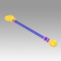 Yu Gi Oh 33 Yugioh Dark Magician Girl Staves Cosplay Weapon Prop - Thumbnail 8