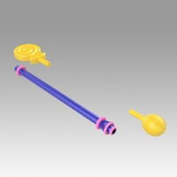 Yu Gi Oh 33 Yugioh Dark Magician Girl Staves Cosplay Weapon Prop - Thumbnail 9