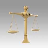 Yu Gi Oh Yugioh Duel Monsters Shadi Libra Cosplay Prop - Thumbnail 2