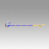 Yugioh Duel Monsters GX Magicians Valkyria Cane Cosplay Weapon - Thumbnail 7