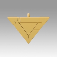 Yu-Gi-Oh Yugioh Duel Monsters Yugi Muto Necklace Cosplay Prop - Thumbnail 4
