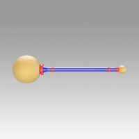 Yu-Gi-Oh Mana Staves Cosplay Weapon Prop - Thumbnail 7