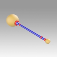 Yu-Gi-Oh Mana Staves Cosplay Weapon Prop - Thumbnail 8