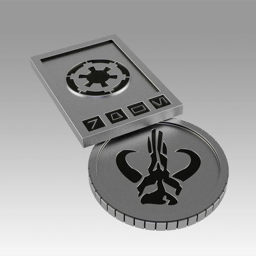 Star wars Galactic Currency from Sabacc table 3D Print 369391