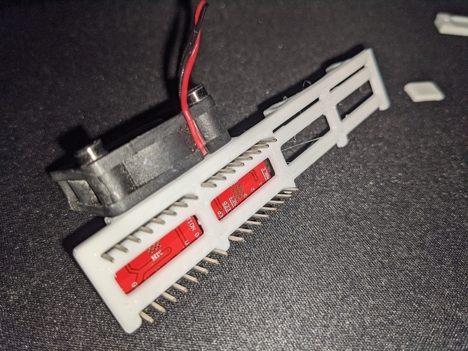 MKS Gen L Stepper Driver Fan Mount 3D Print 369589