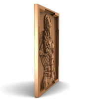 Iron man Bas-relief CNC - Thumbnail 2