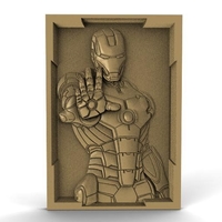 Iron man Bas-relief CNC - Thumbnail 6