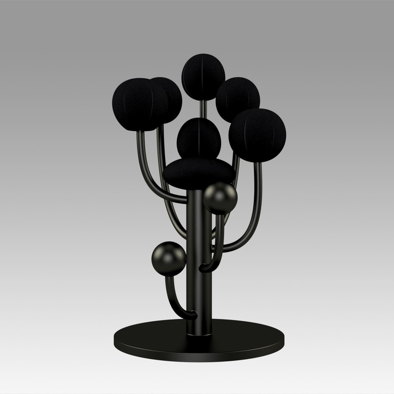 Star Trek The Next Generation black chair