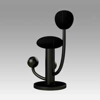 Star Trek The Next Generation black stool  - Thumbnail 4