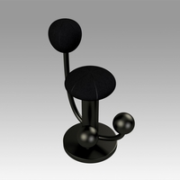 Star Trek The Next Generation black stool  - Thumbnail 8