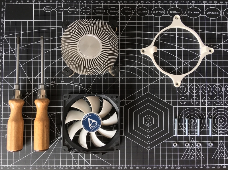 Intel LGA 775 Heatsink CPU 92mm Fan adapter for Case Fans