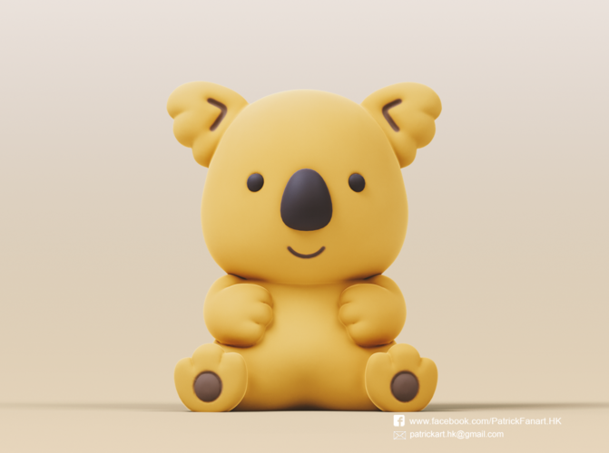 Koala(Koala's march) 3D Print 369680