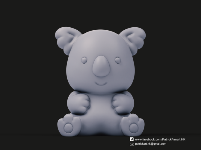 Koala(Koala's march) 3D Print 369681