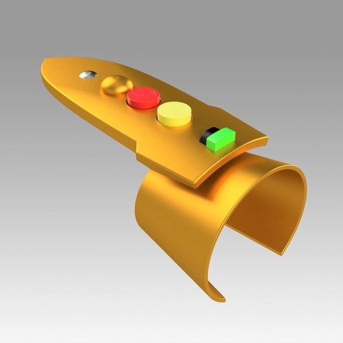 Star Trek Eymorg Control Bracelet Spocks Brain 3D Print 369716