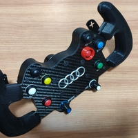DIY AUDI RS5 DTM STEERING WHEEL - Thumbnail 2