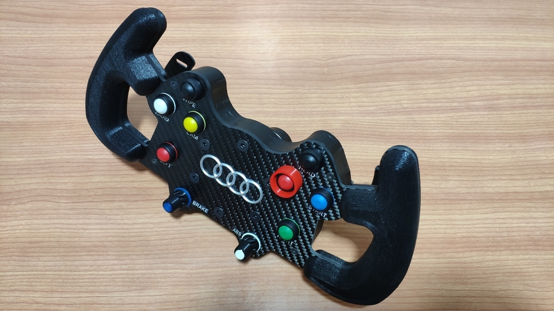 DIY AUDI RS5 DTM STEERING WHEEL