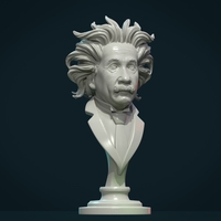 Einstein bust - Thumbnail 2