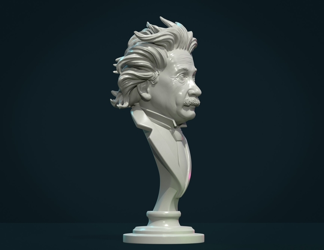 Einstein bust 3D Print 369803