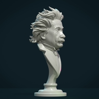 Einstein bust - Thumbnail 3