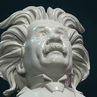 Einstein bust - Thumbnail 7