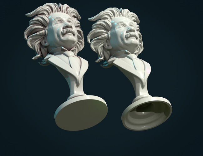 Einstein bust 3D Print 369818