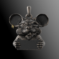 Small gangsta mouse 3D Printing 369873