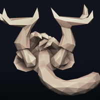 Lowpoly Pokemon - Abra - Thumbnail 7