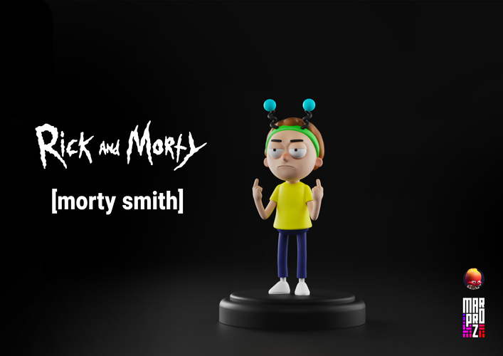 Rick and Morty - Morty Smith 3D Print 370042