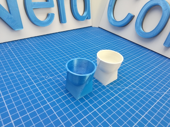 Twisted Egg Cup 3D Print 370105