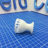 Egg cup with crown - Thumbnail 2