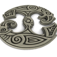 Viking raven sign CNC - Thumbnail 2