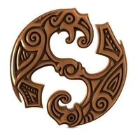 Viking raven sign CNC - Thumbnail 7