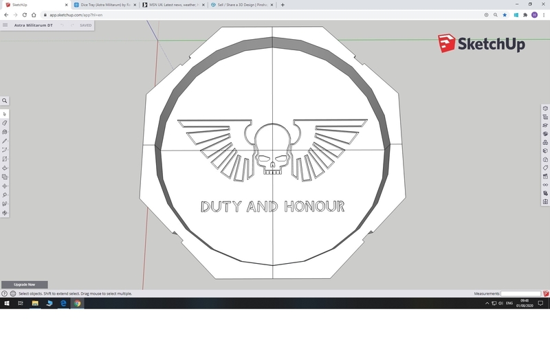 Dice Tray (Astra Militarum)