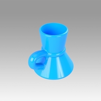 Star Trek Deep Space Nine Kiras Raktagino Mug replica prop - Thumbnail 4