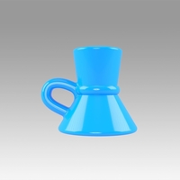 Star Trek Deep Space Nine Kiras Raktagino Mug replica prop - Thumbnail 5