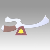 Star Trek First Contact Klingon Mekleth cosplay prop  - Thumbnail 7