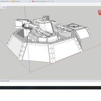 Imperial Guard Heavy Bolter Turret - Thumbnail 2