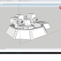 Imperial Guard Heavy Bolter Turret - Thumbnail 3