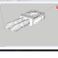 Small Leman Russ Upgrade Kit 3D Printing 370335