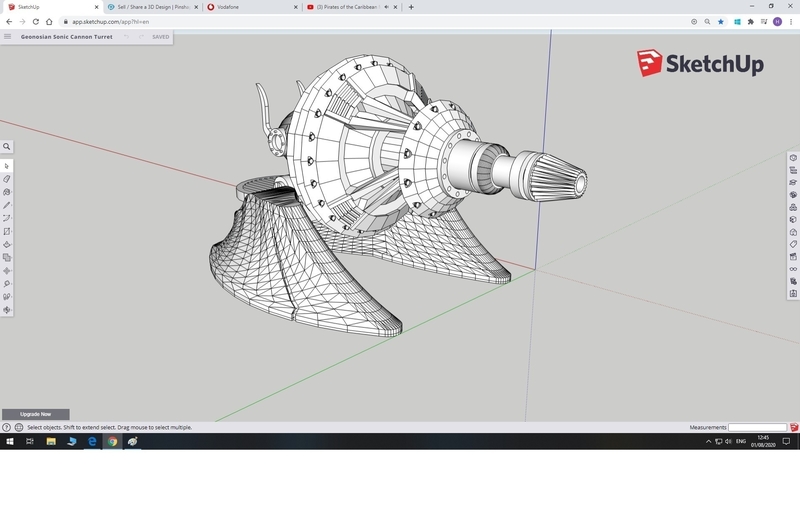 Geonosian Sonic Cannon Turret (Star Wars Legion)