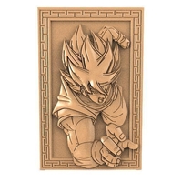 Goku dragon ball bas-relief CNC - Thumbnail 2