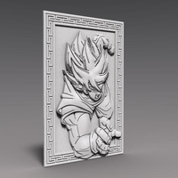 Goku dragon ball bas-relief CNC - Thumbnail 3