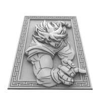Goku dragon ball bas-relief CNC - Thumbnail 5